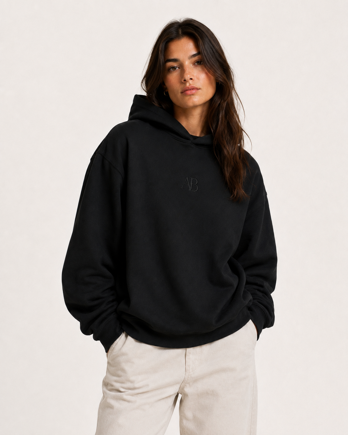 Black Signature Hoodie