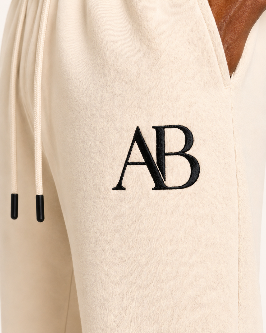 Cream Signature Sweatpants