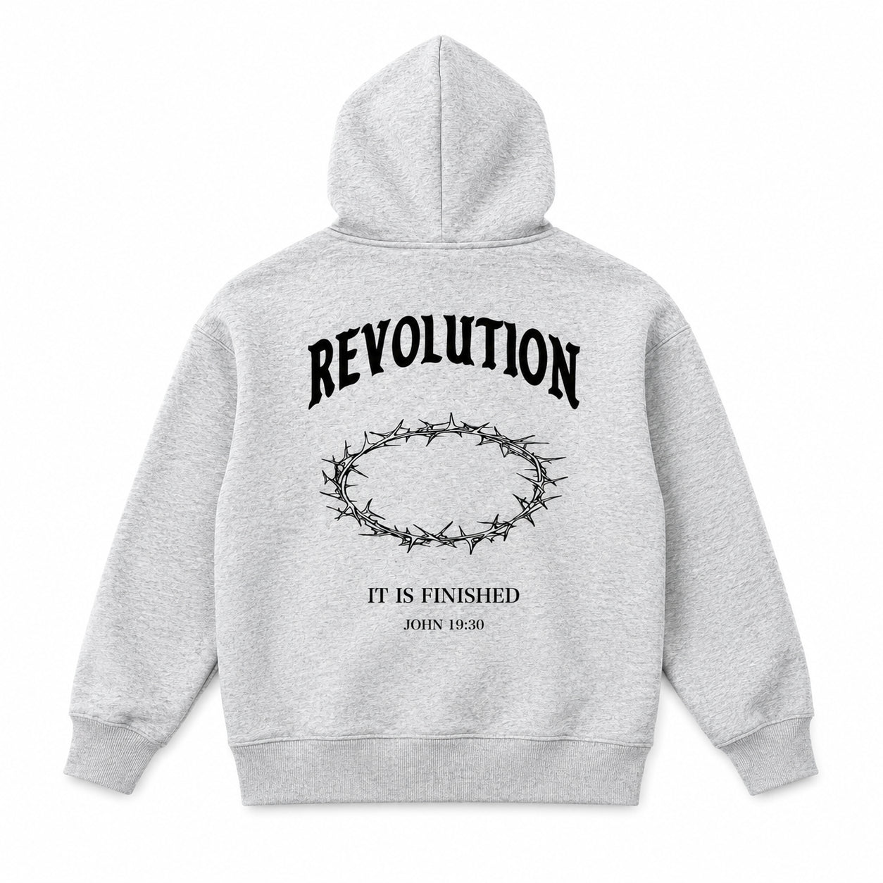 Kids Grey Finished Hoodie