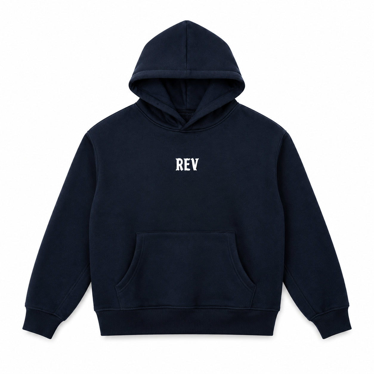 Kids Navy Blue Finished Hoodie