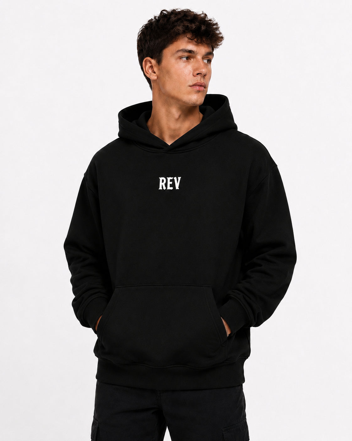 Black Finished Hoodie