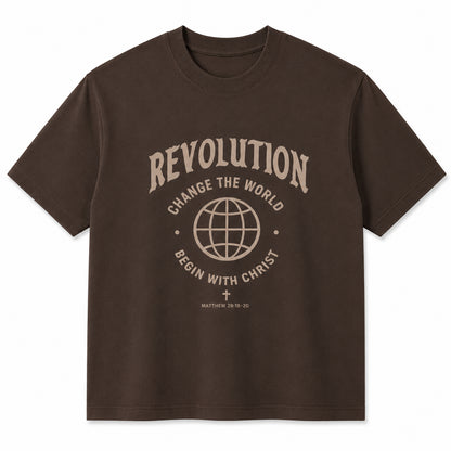 Brown Commission Tee