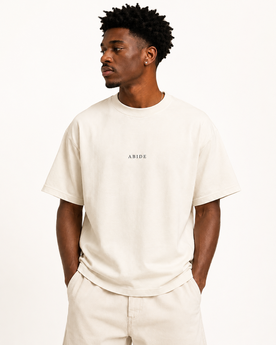 Cream Foundation Tee