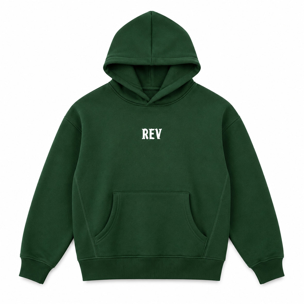 Kids Green Finished Hoodie