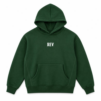 Kids Green Finished Hoodie