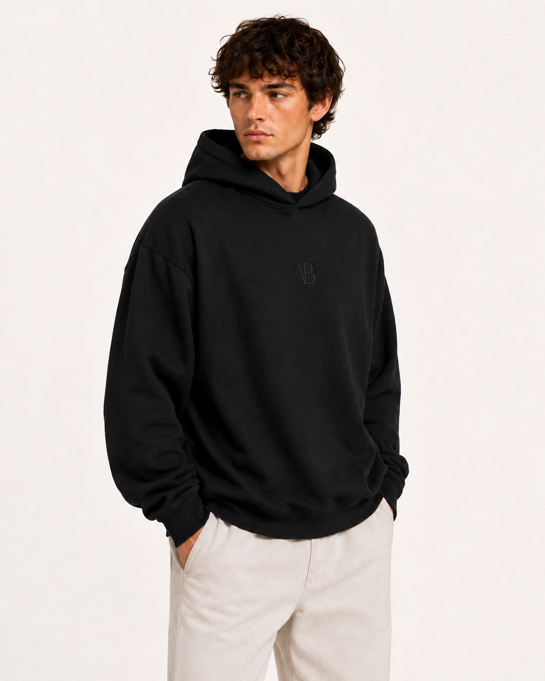 Black Signature Hoodie