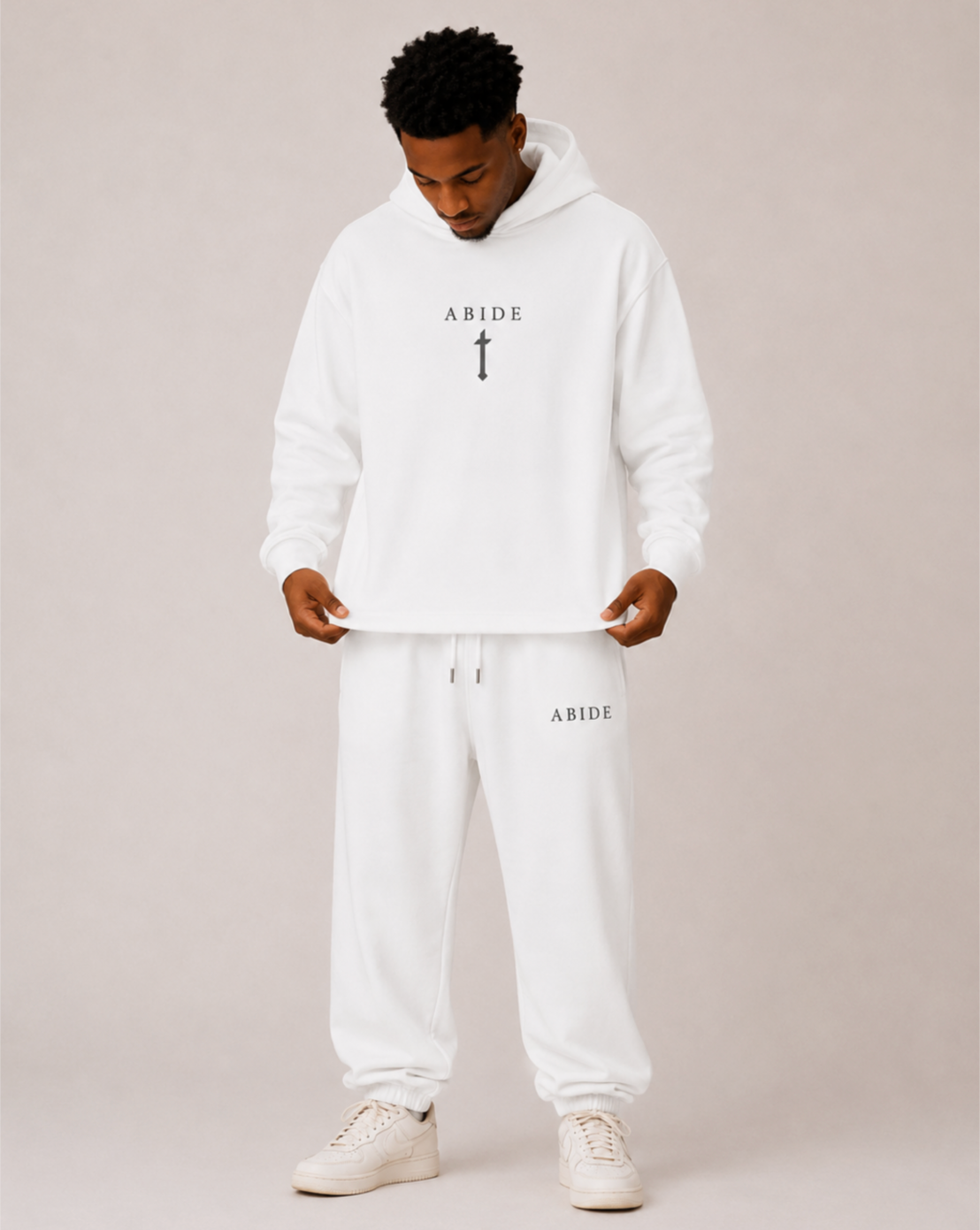 ABIDE Oversized Crop Hoodie