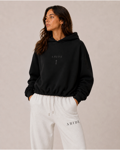 ABIDE Oversized Crop Hoodie