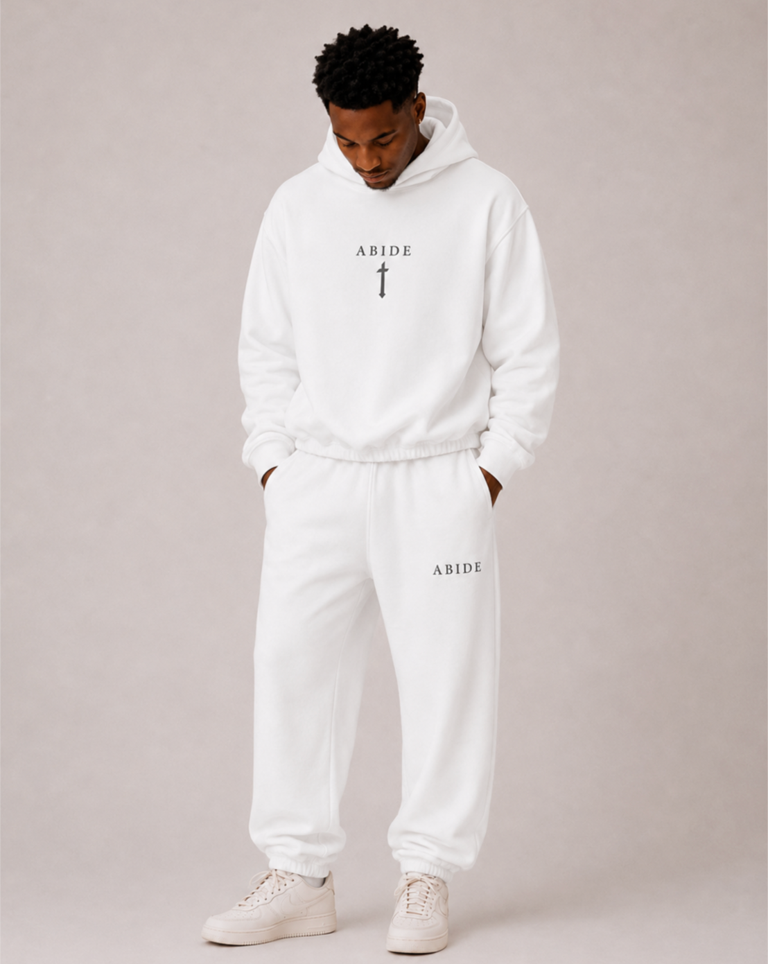 ABIDE Oversized Crop Hoodie