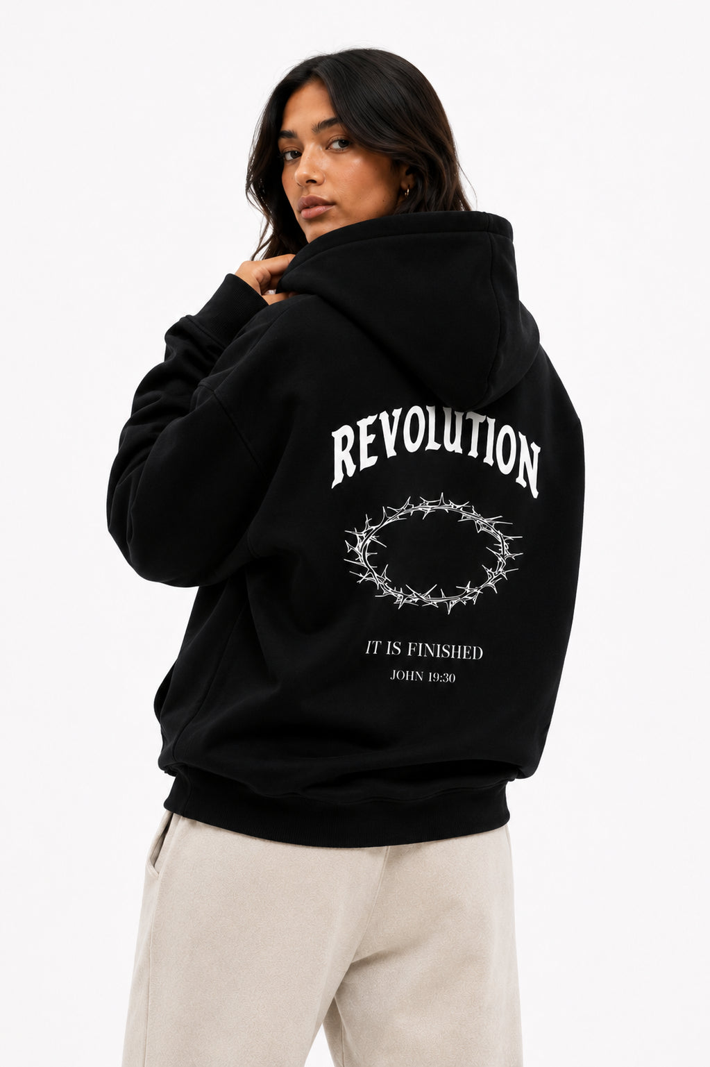 Black Finished Hoodie