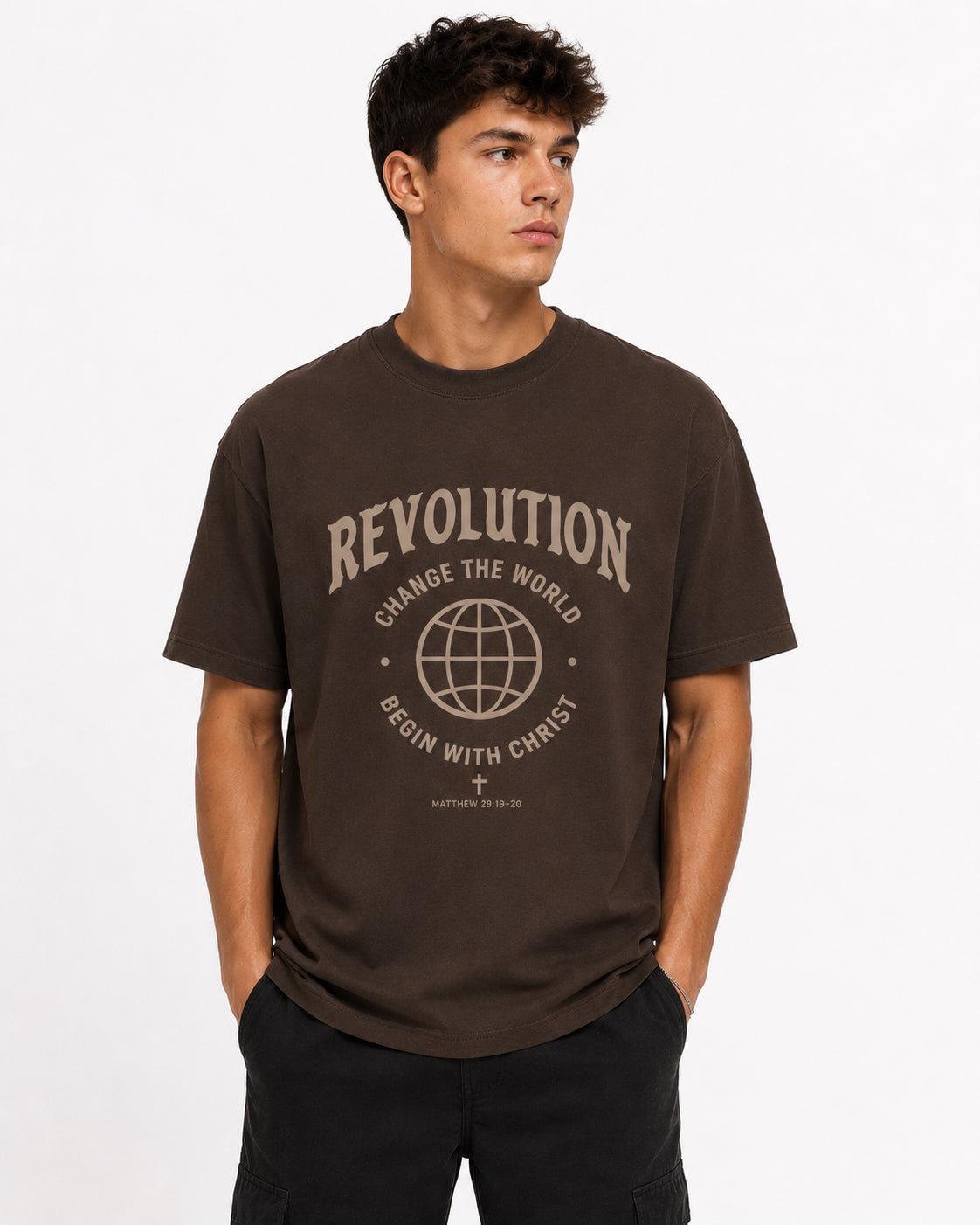 Brown Commission Tee