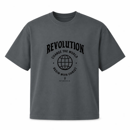 Kids Grey Commission Tee